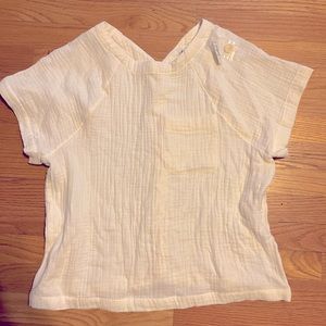 Lightspun Renwood Button-Back Top- Medium NWT